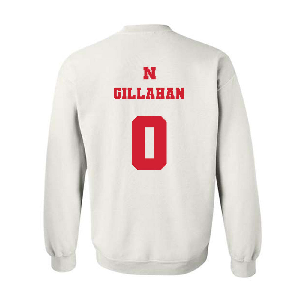 Nebraska - NCAA Women's Soccer : Avery Gillahan - Generic Shersey Crewneck Sweatshirt-1
