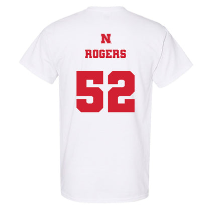 Nebraska - NCAA Football : Dylan Rogers - Generic Shersey T-Shirt-1