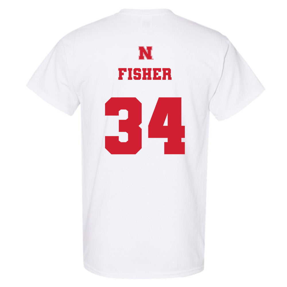 Nebraska - NCAA Women's Basketball : Emily Fisher - Generic Shersey T-Shirt-1