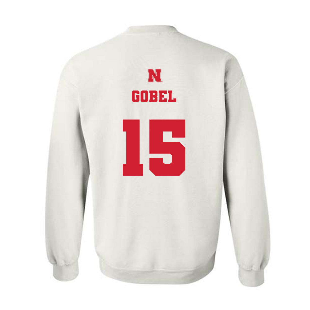 Nebraska - NCAA Women's Soccer : Alexa Gobel - Generic Shersey Crewneck Sweatshirt-1
