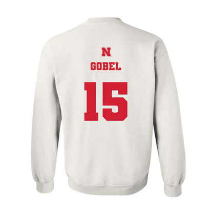 Nebraska - NCAA Women's Soccer : Alexa Gobel - Generic Shersey Crewneck Sweatshirt-1