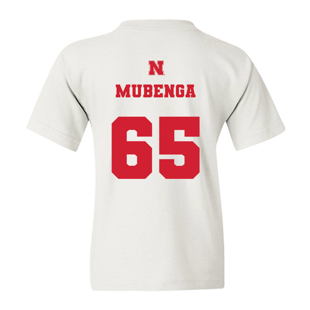 Nebraska - NCAA Football : Paul Mubenga - Generic Shersey Youth T-Shirt-1