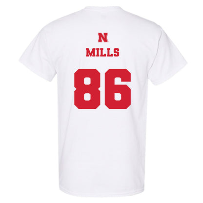 Nebraska - NCAA Football : Cortez Mills - Generic Shersey T-Shirt-1