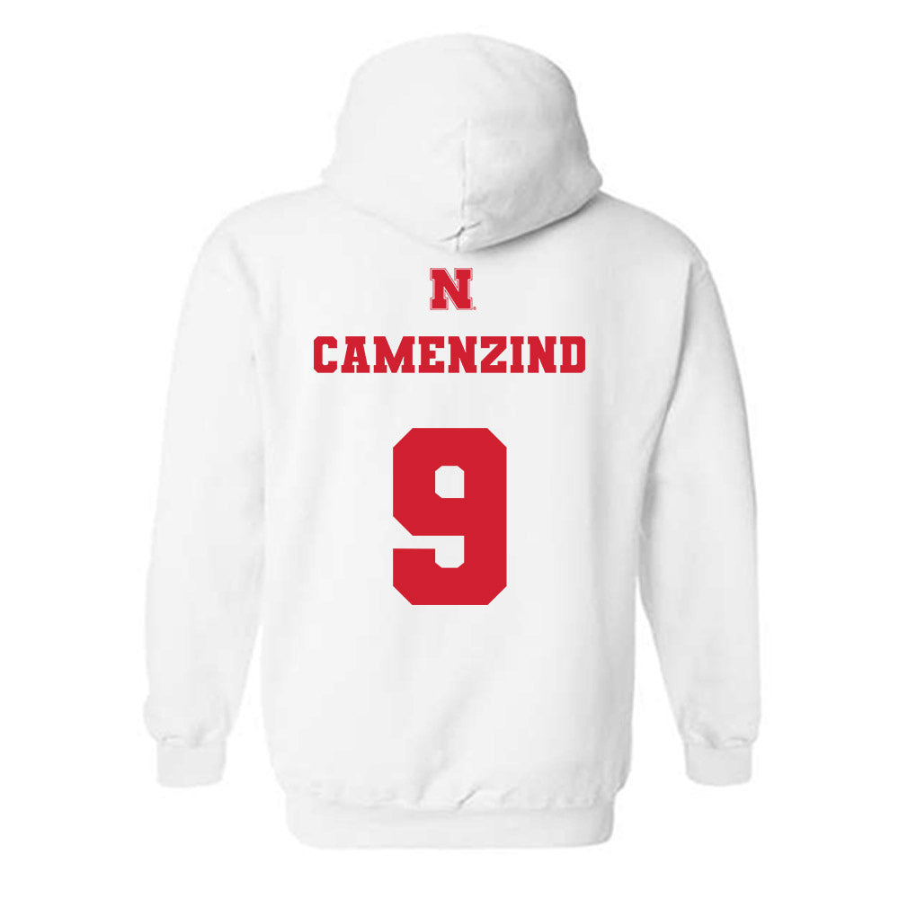 Nebraska - NCAA Softball : Hannah Camenzind - Generic Shersey Hooded Sweatshirt-1