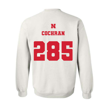 Nebraska - NCAA Wrestling : Lucas Cochran - Generic Shersey Crewneck Sweatshirt-1