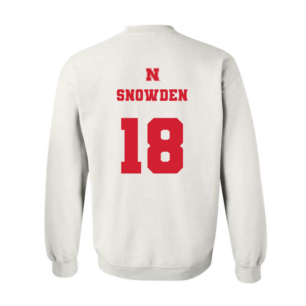 Nebraska - NCAA Women's Soccer : Reese Snowden - Generic Shersey Crewneck Sweatshirt-1
