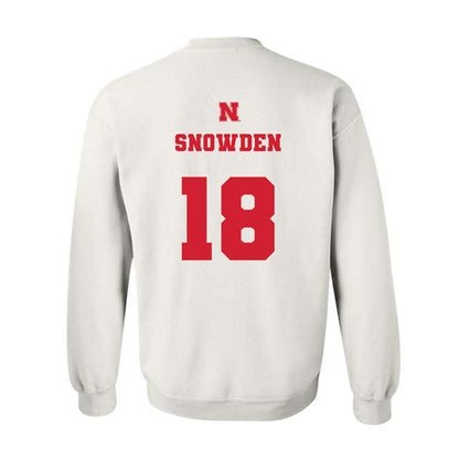 Nebraska - NCAA Women's Soccer : Reese Snowden - Generic Shersey Crewneck Sweatshirt-1