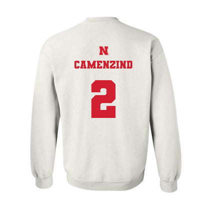 Nebraska - NCAA Softball : Lauren Camenzind - Generic Shersey Crewneck Sweatshirt-1