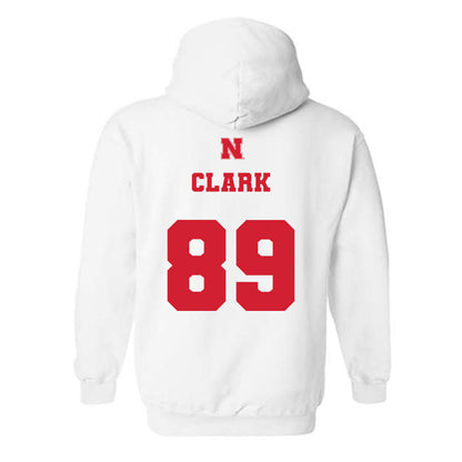 Nebraska - NCAA Football : Quinn Clark - Generic Shersey Hooded Sweatshirt-1