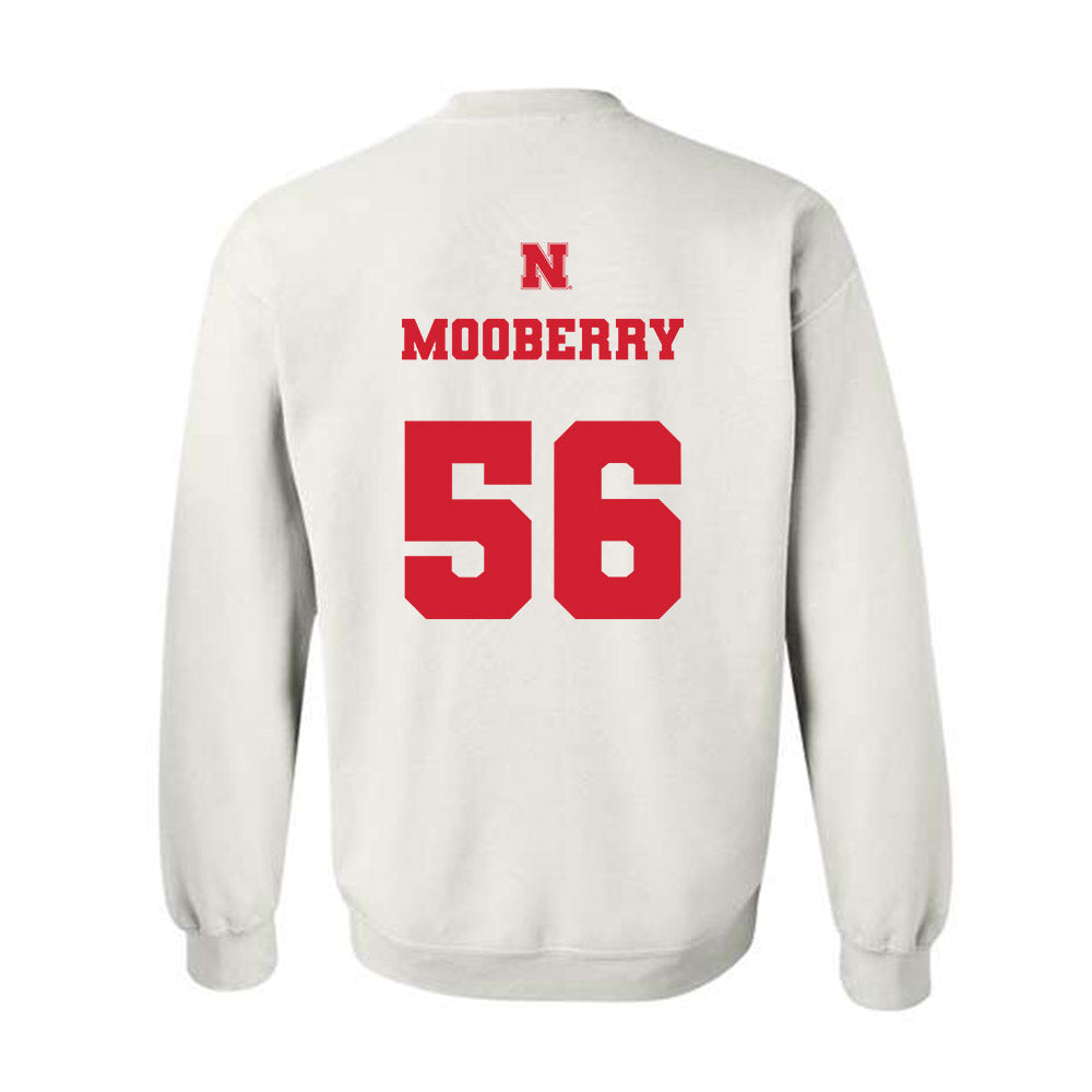 Nebraska - NCAA Football : Pierce Mooberry - Generic Shersey Crewneck Sweatshirt-1