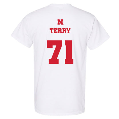 Nebraska - NCAA Football : Tyson Terry - Generic Shersey T-Shirt-1