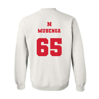 Nebraska - NCAA Football : Paul Mubenga - Generic Shersey Crewneck Sweatshirt-1