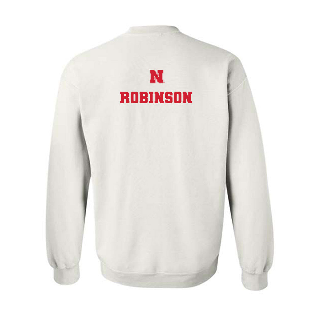 Nebraska - NCAA Wrestling : Vincent Robinson - Generic Shersey Crewneck Sweatshirt-1
