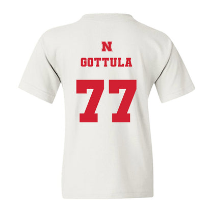 Nebraska - NCAA Football : Gunnar Gottula - Generic Shersey Youth T-Shirt-1
