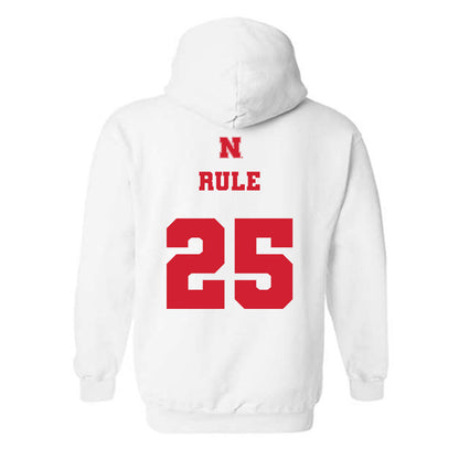 Nebraska - NCAA Football : Jamal Rule - Generic Shersey Hooded Sweatshirt-1