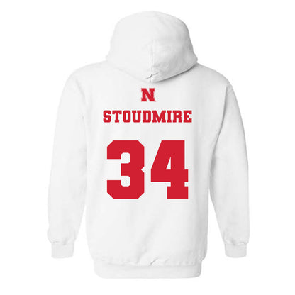 Nebraska - NCAA Football : Owen Stoudmire - Generic Shersey Hooded Sweatshirt-1