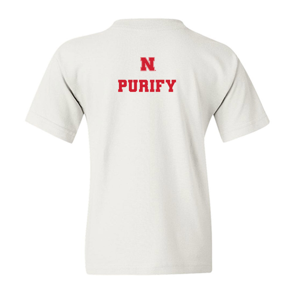 Nebraska - NCAA Football : Maurice Purify - Generic Shersey Youth T-Shirt-1