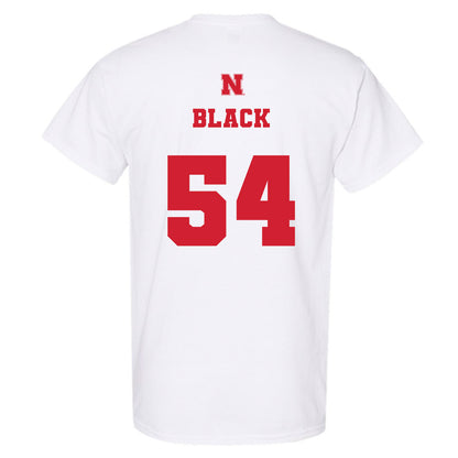 Nebraska - NCAA Football : Brendan Black - Generic Shersey T-Shirt-1