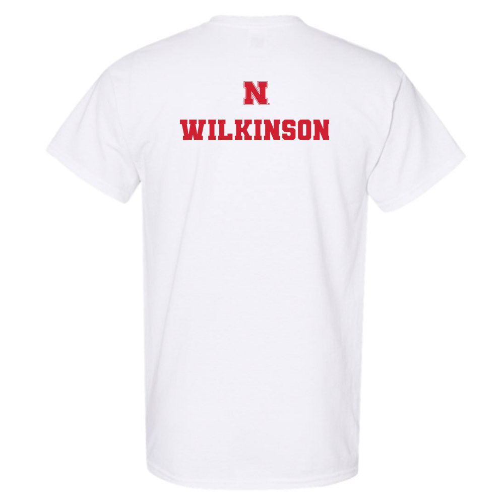 Nebraska - NCAA Men's Basketball : Damon Wilkinson - Generic Shersey T-Shirt-1