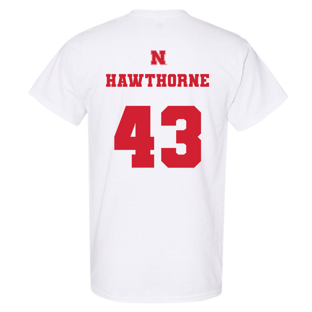 Nebraska - NCAA Football : Will Hawthorne - Generic Shersey T-Shirt-1