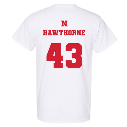 Nebraska - NCAA Football : Will Hawthorne - Generic Shersey T-Shirt-1