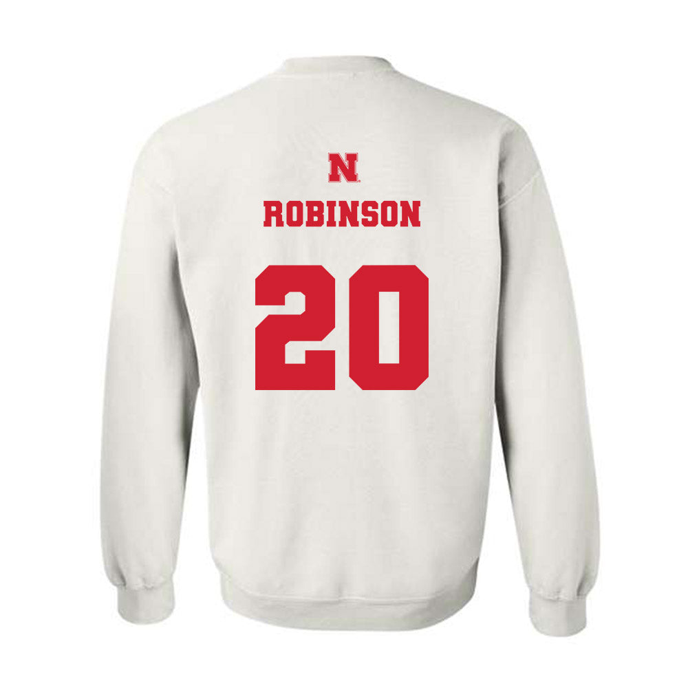 Nebraska - NCAA Women's Volleyball : Jayden Robinson - Generic Shersey Crewneck Sweatshirt-1