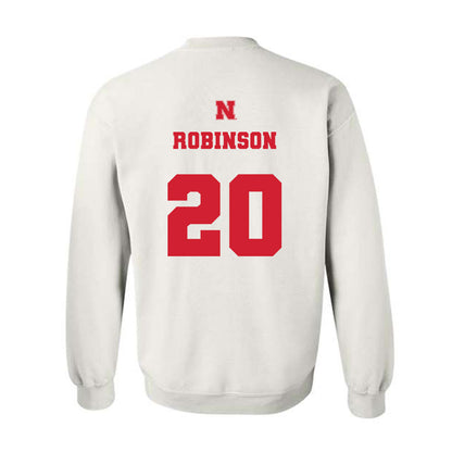 Nebraska - NCAA Women's Volleyball : Jayden Robinson - Generic Shersey Crewneck Sweatshirt-1