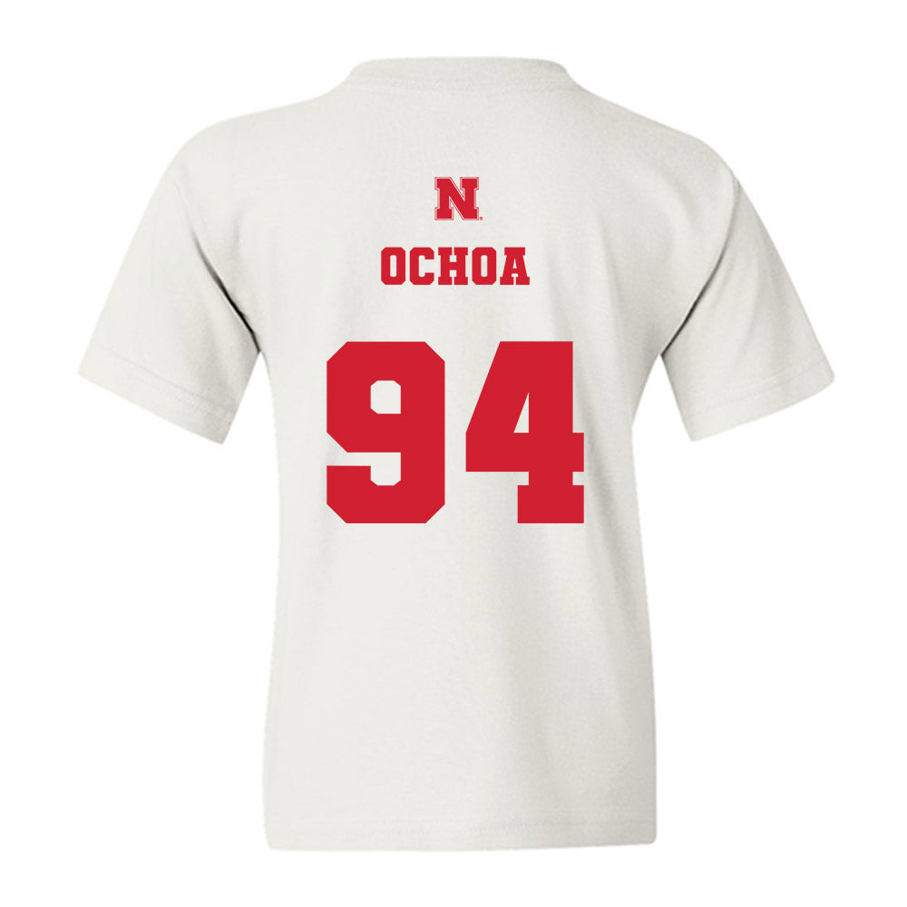 Nebraska - NCAA Football : Jordan Ochoa - Generic Shersey Youth T-Shirt-1