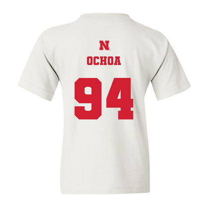 Nebraska - NCAA Football : Jordan Ochoa - Generic Shersey Youth T-Shirt-1