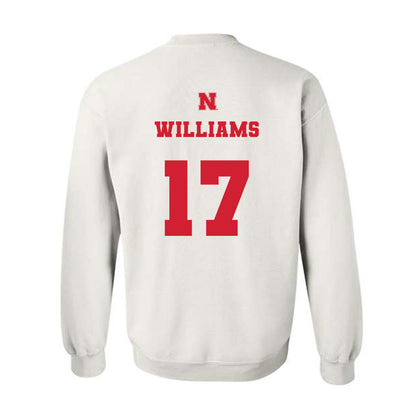Nebraska - NCAA Women's Volleyball : Keoni Williams - Generic Shersey Crewneck Sweatshirt-1