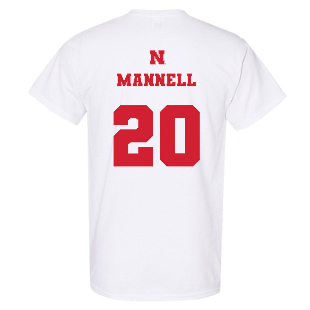 Nebraska - NCAA Baseball : Kevin Mannell - Generic Shersey T-Shirt-1
