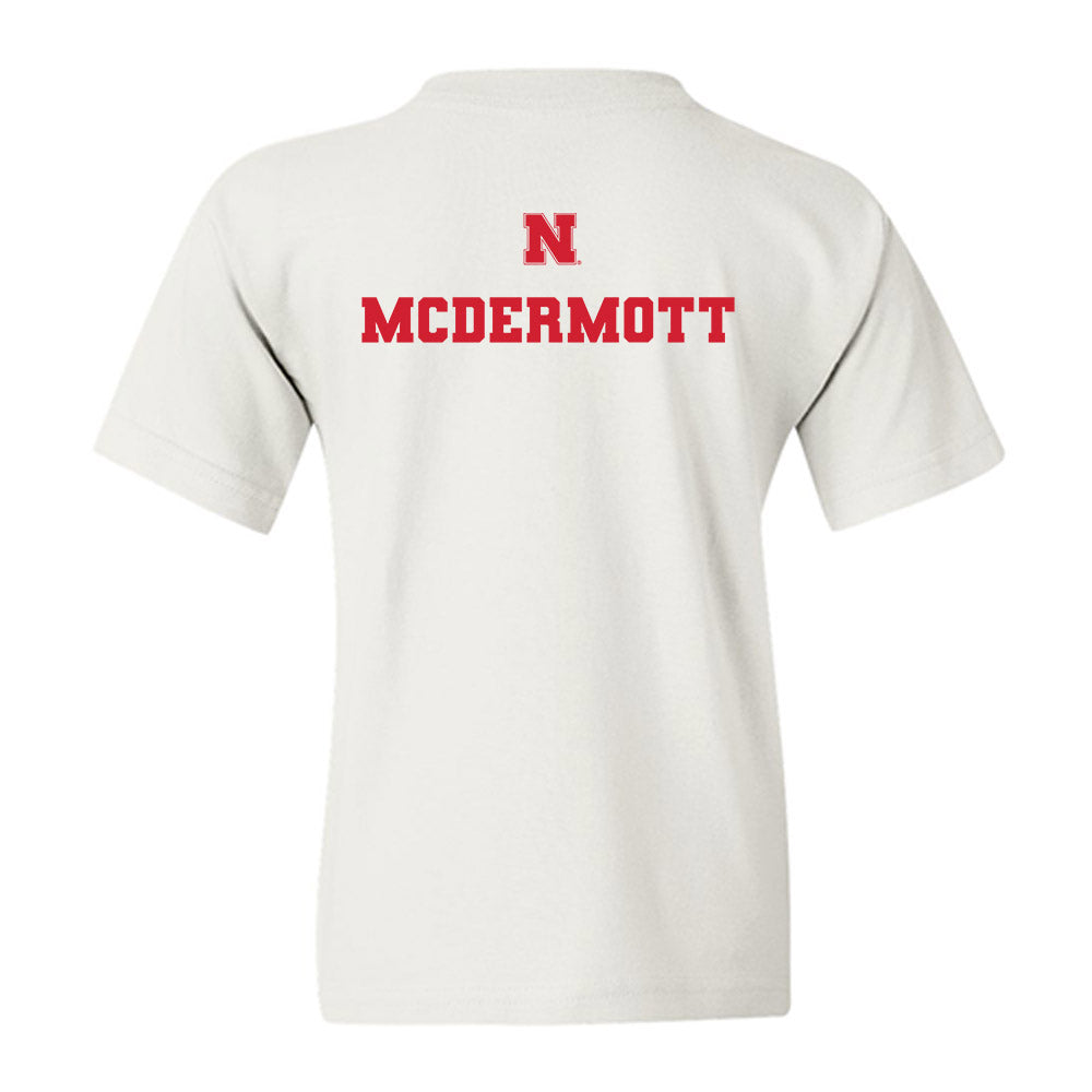 Nebraska - NCAA Men's Golf : Evan McDermott - Generic Shersey Youth T-Shirt-1