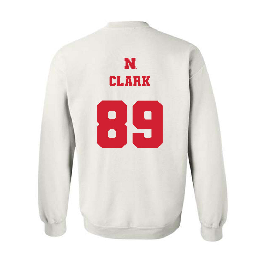 Nebraska - NCAA Football : Quinn Clark - Generic Shersey Crewneck Sweatshirt-1