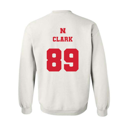 Nebraska - NCAA Football : Quinn Clark - Generic Shersey Crewneck Sweatshirt-1