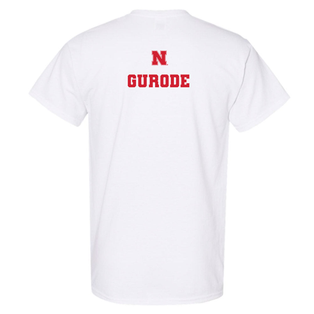 Nebraska - NCAA Women's Track & Field : Rajer Gurode - Generic Shersey T-Shirt-1