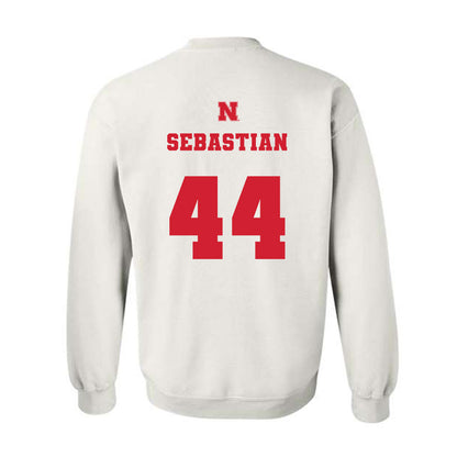 Nebraska - NCAA Baseball : Blake Sebastian - Generic Shersey Crewneck Sweatshirt-1