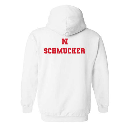 Nebraska - NCAA Women's Swimming & Diving : Jordyn Schmucker - Generic Shersey Hooded Sweatshirt-1