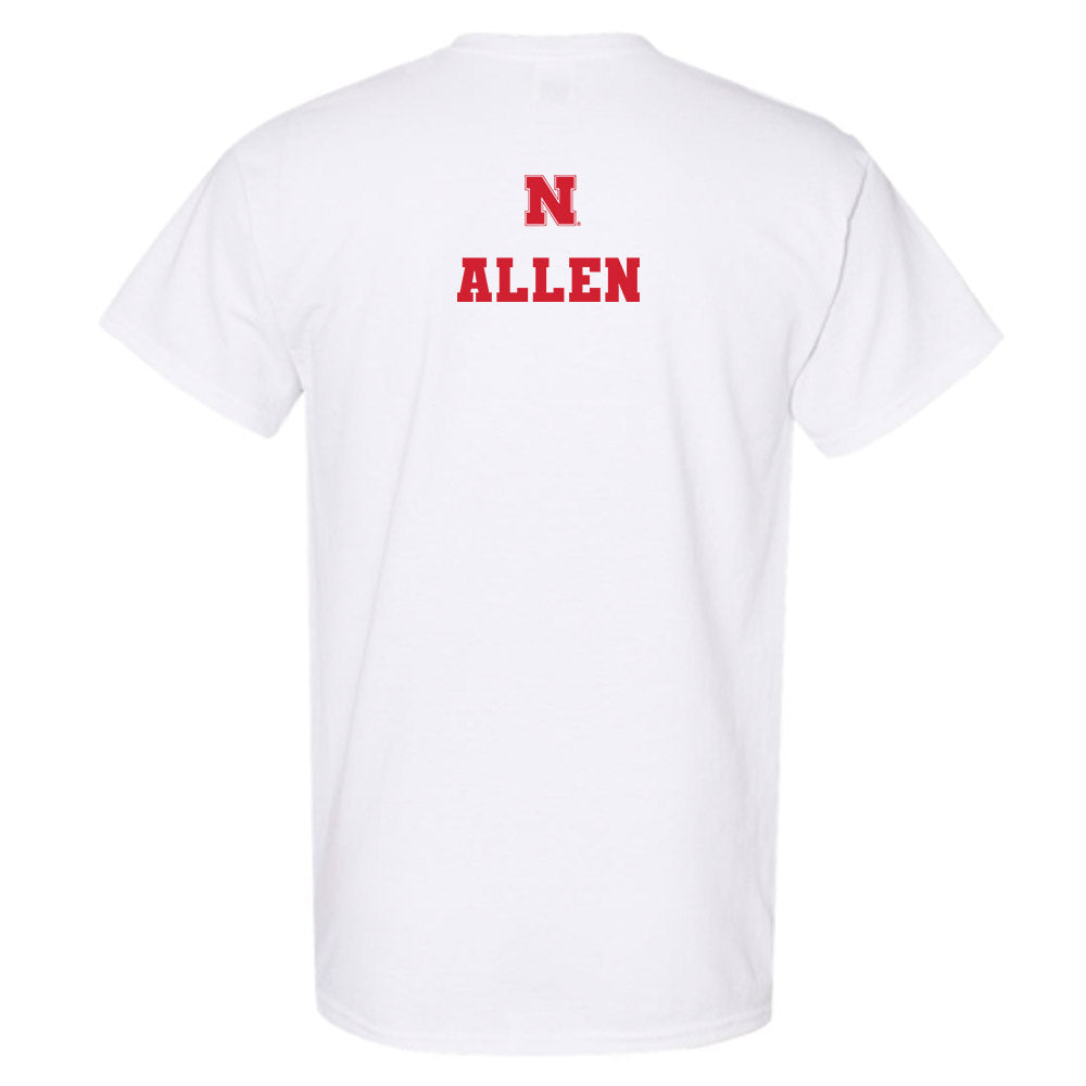 Nebraska - NCAA Men's Track & Field : Jacorric Allen - Generic Shersey T-Shirt-1