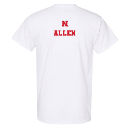 Nebraska - NCAA Men's Track & Field : Jacorric Allen - Generic Shersey T-Shirt-1