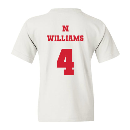 Nebraska - NCAA Women's Soccer : Karli Williams - Generic Shersey Youth T-Shirt-1