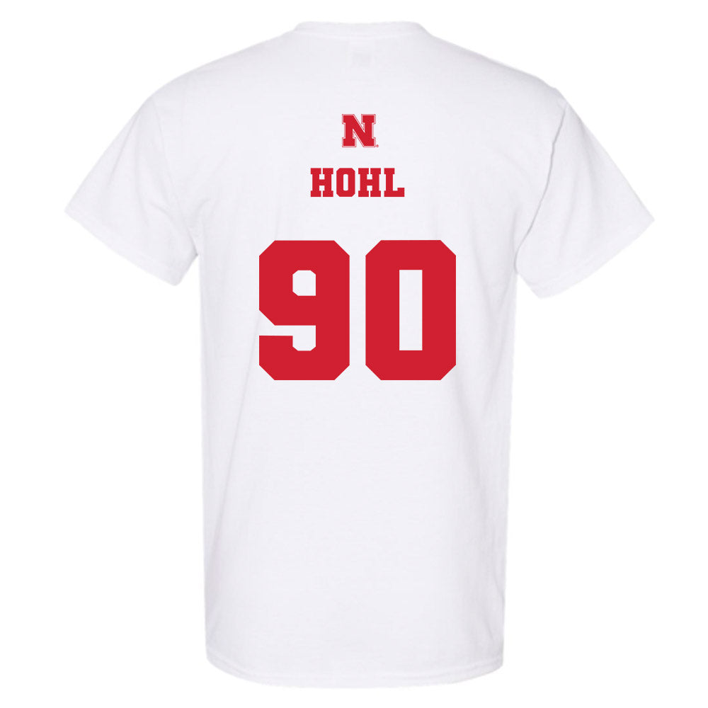 Nebraska - NCAA Football : John Hohl - Generic Shersey T-Shirt-1