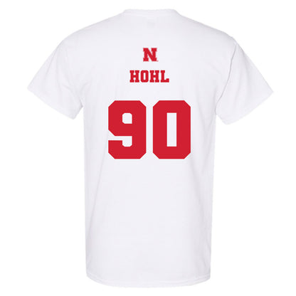 Nebraska - NCAA Football : John Hohl - Generic Shersey T-Shirt-1