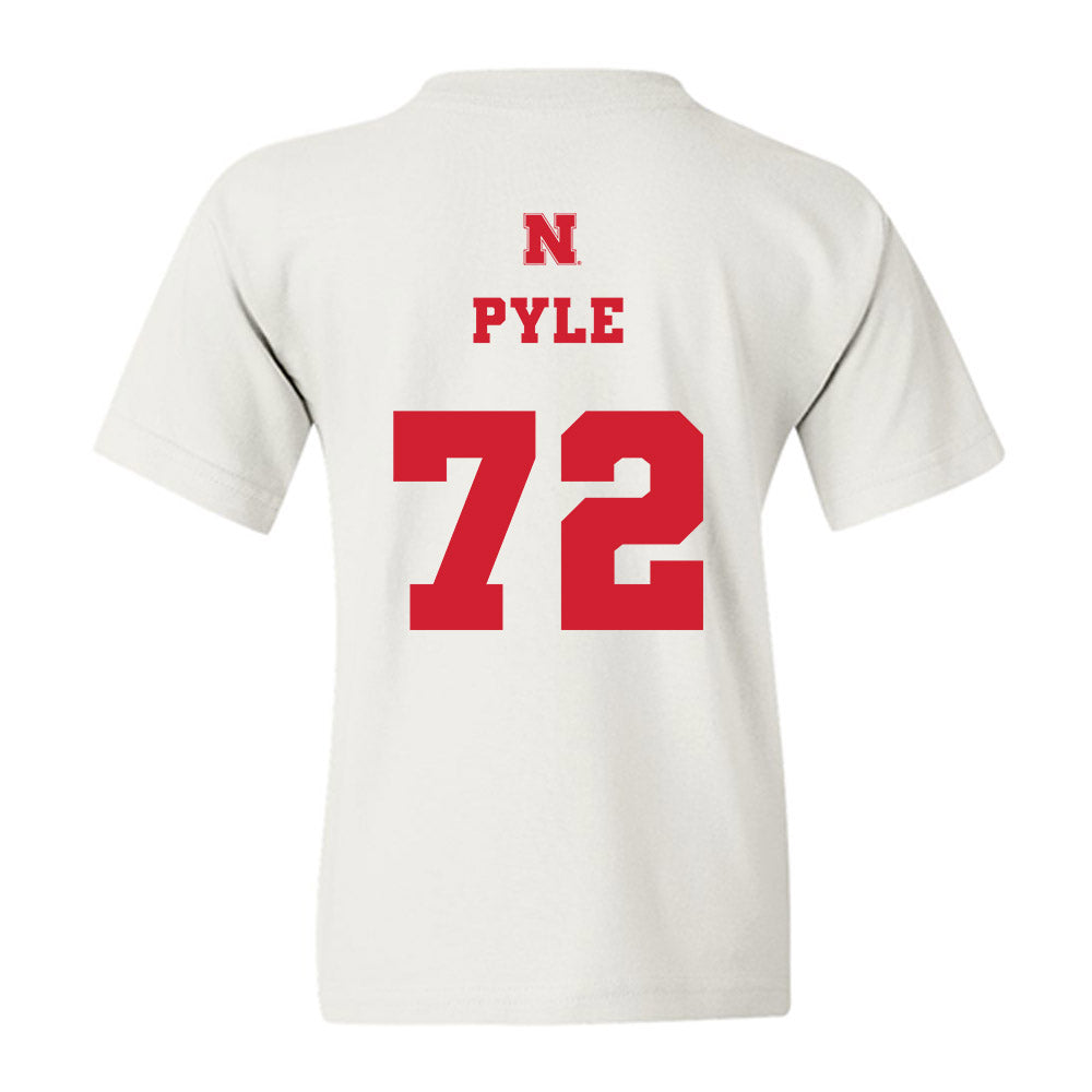 Nebraska - NCAA Football : Gibson Pyle - Generic Shersey Youth T-Shirt-1