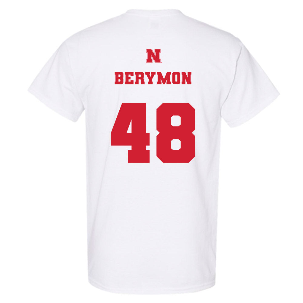 Nebraska - NCAA Football : Dylan Berymon - Generic Shersey T-Shirt-1