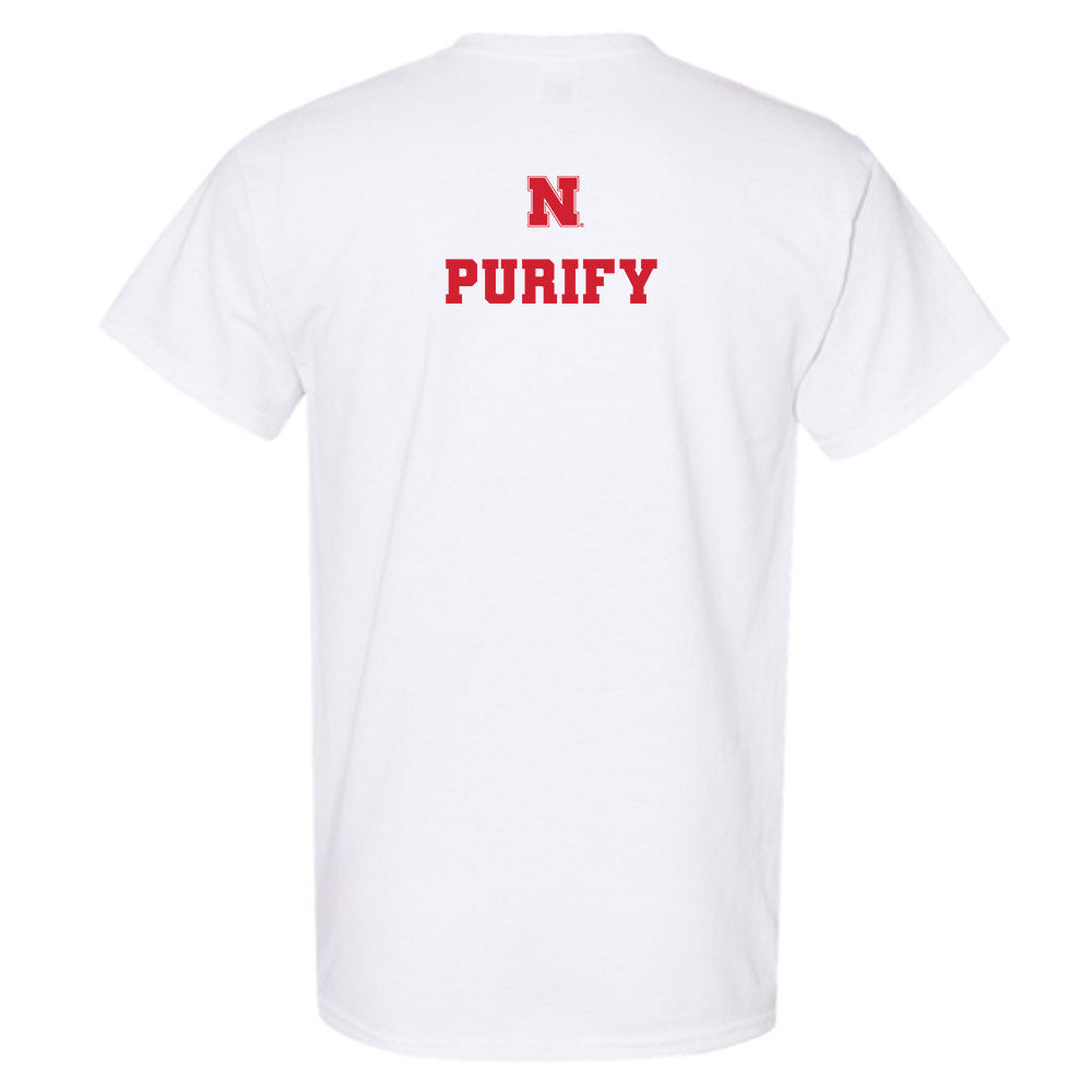 Nebraska - NCAA Football : Maurice Purify - Generic Shersey T-Shirt-1