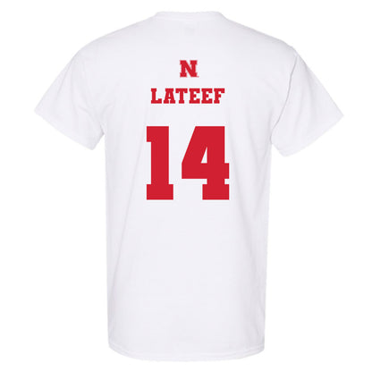 Nebraska - NCAA Football : TJ Lateef - Generic Shersey T-Shirt-1