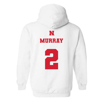 Nebraska - NCAA Women's Volleyball : Harper Murray - Generic Shersey Hooded Sweatshirt-1