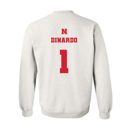 Nebraska - NCAA Softball : Olivia DiNardo - Generic Shersey Crewneck Sweatshirt-1