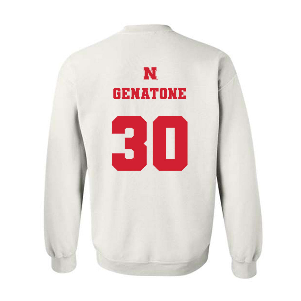 Nebraska - NCAA Football : Vincent Genatone - Generic Shersey Crewneck Sweatshirt