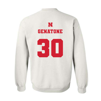 Nebraska - NCAA Football : Vincent Genatone - Generic Shersey Crewneck Sweatshirt